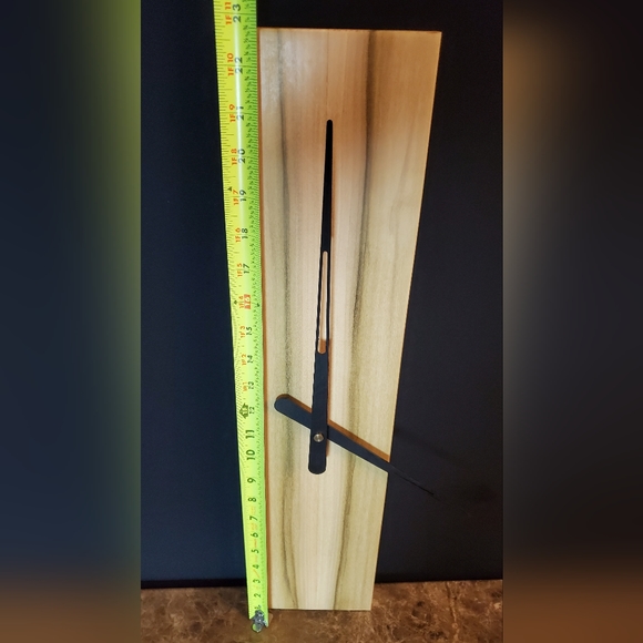 Hard Wood Wall Clock, Natural, Minimalist Style - Picture 6 of 6